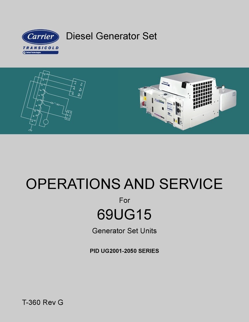 United Technologies Carrier Transicold 69UG15 Operation and service