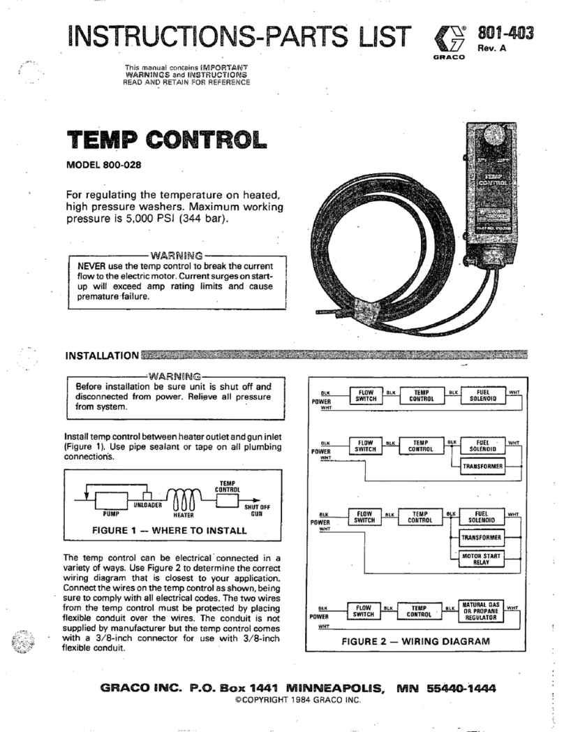 Graco 800-028 Instructions-parts list