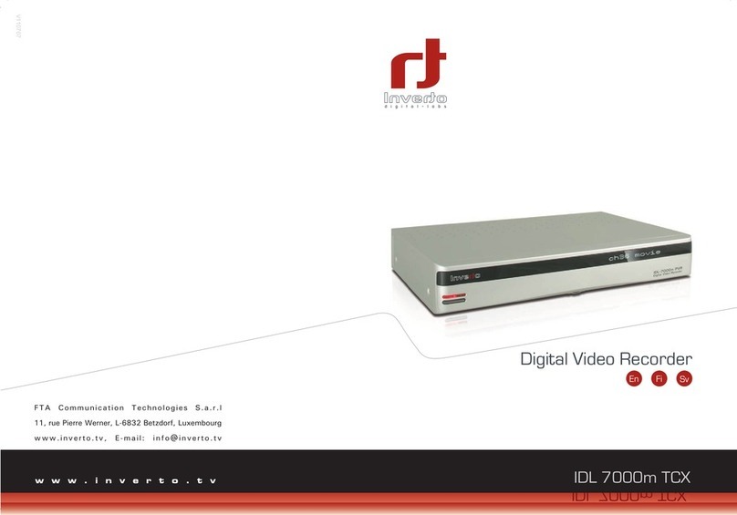 Inverto IDL 7000m TCX user manual