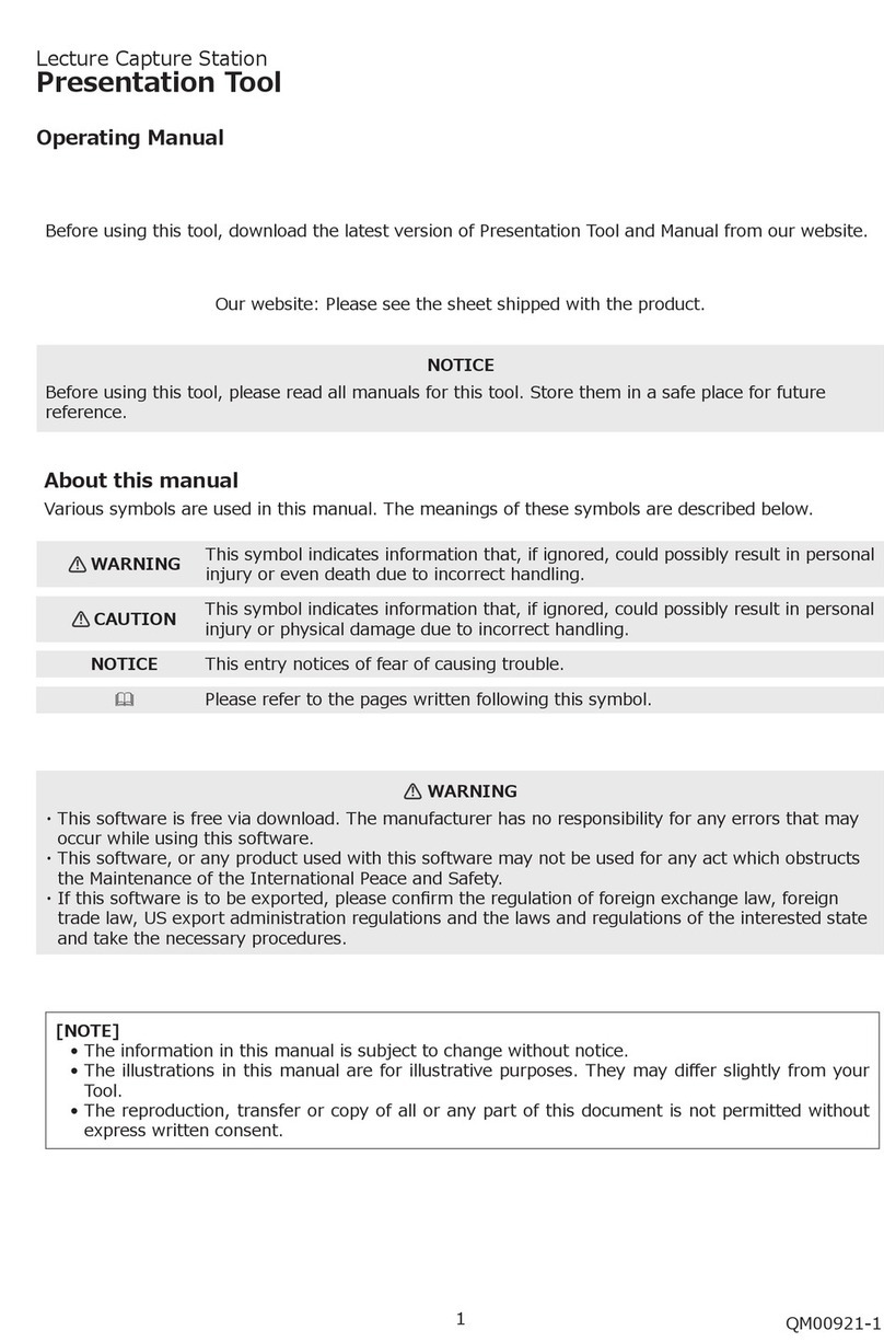 Maxell MA-XL1 operating manual