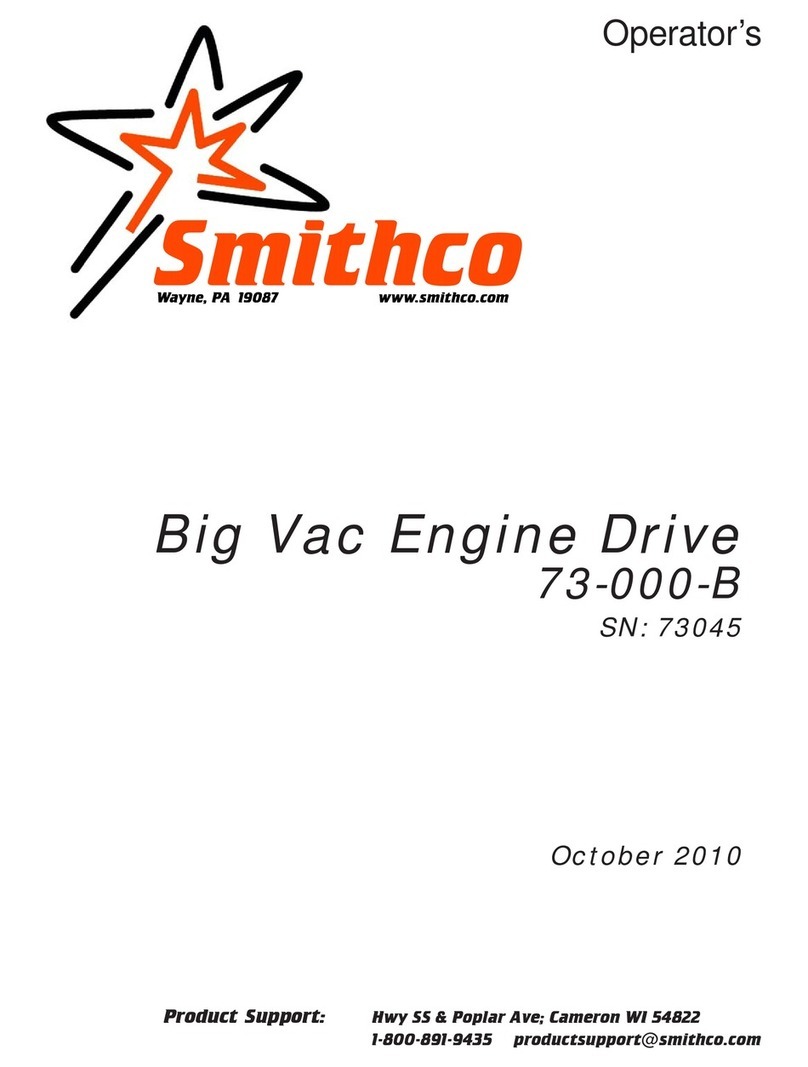 Smithco 73-000-B Operator's manual Smithco 73-000-B Operator's manual