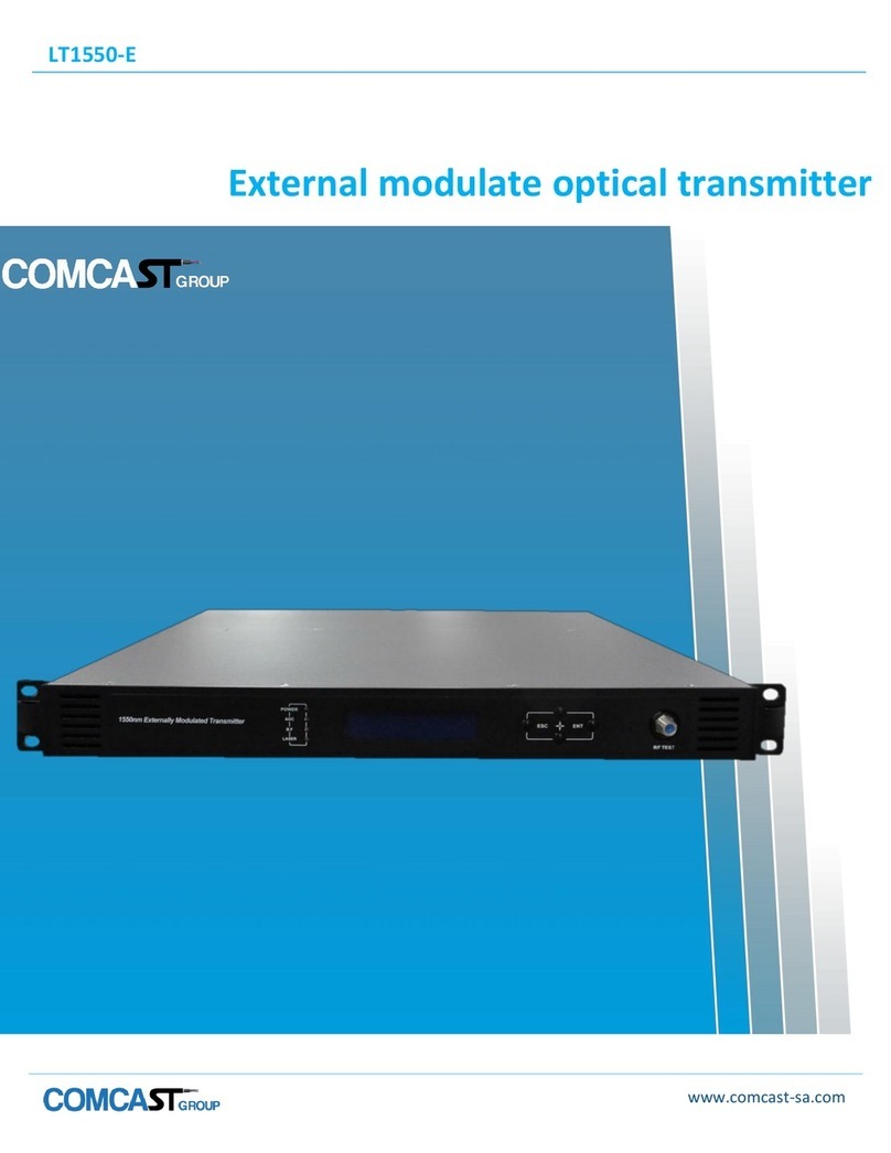 Comcast LT1550-E User manual