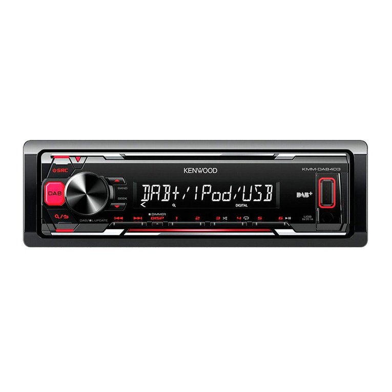 Kenwood KMM-DAB403 manual