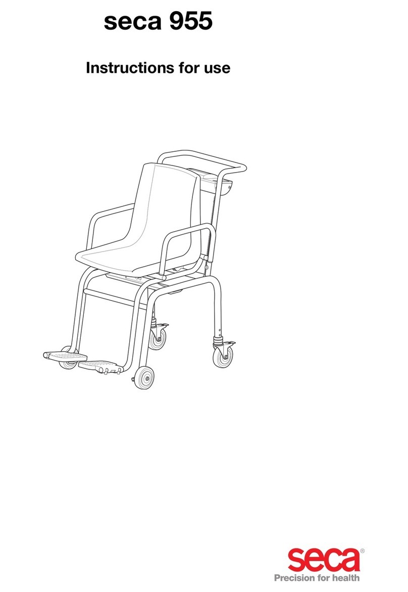 Seca 955 Instructions for use