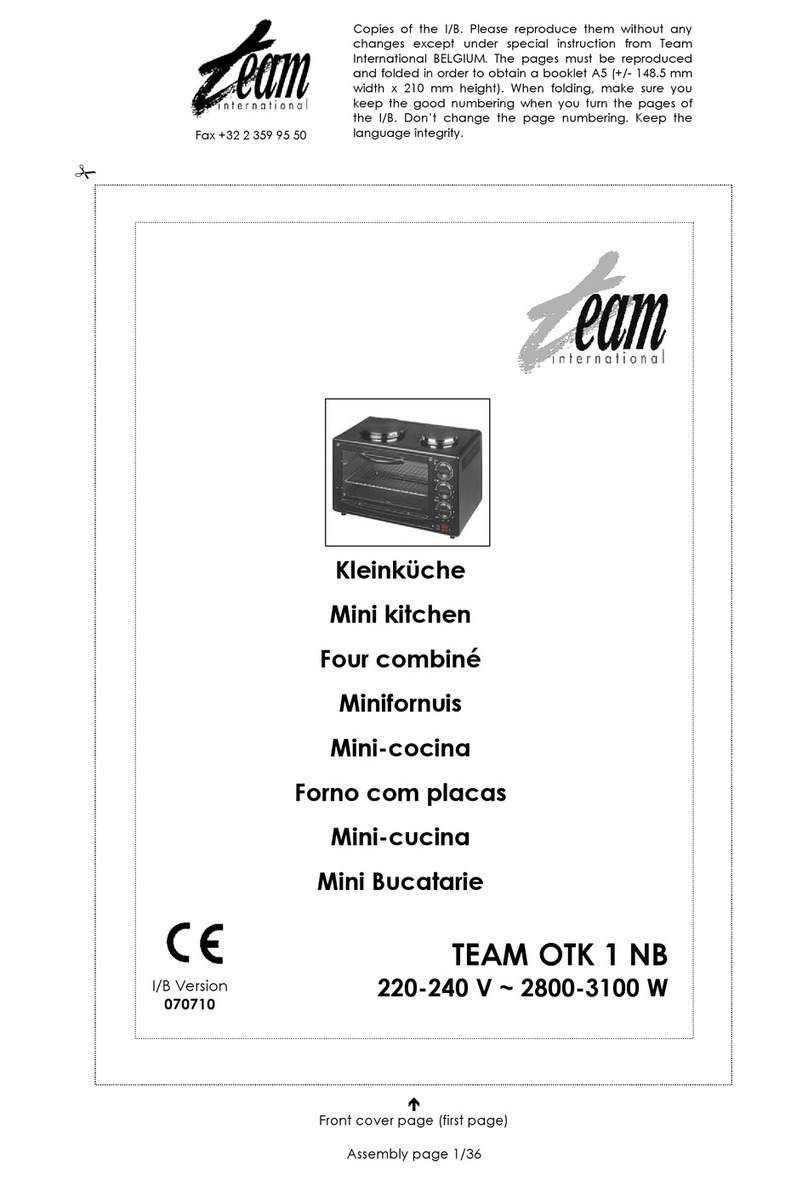 Team International TEAM OTK 1 NB manual