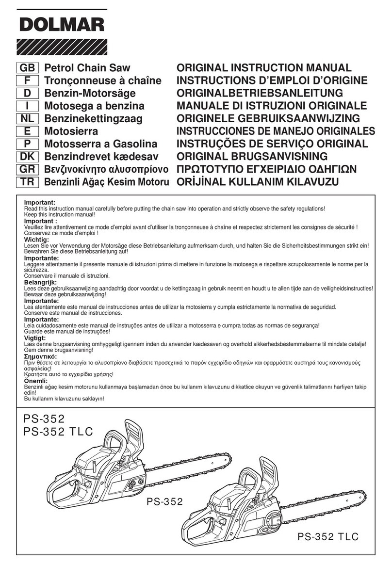 Dolmar PS-352 User guide