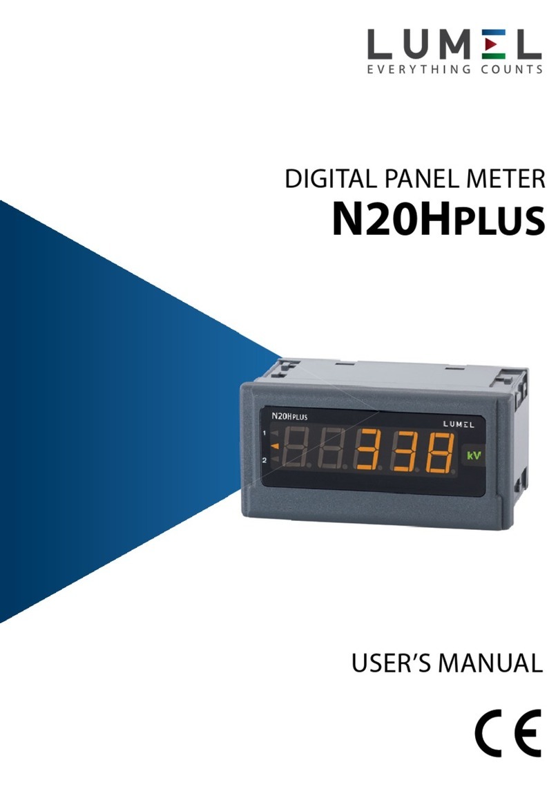 Lumel N20HPLUS User manual