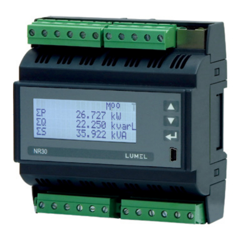 Lumel NR30 series User manual