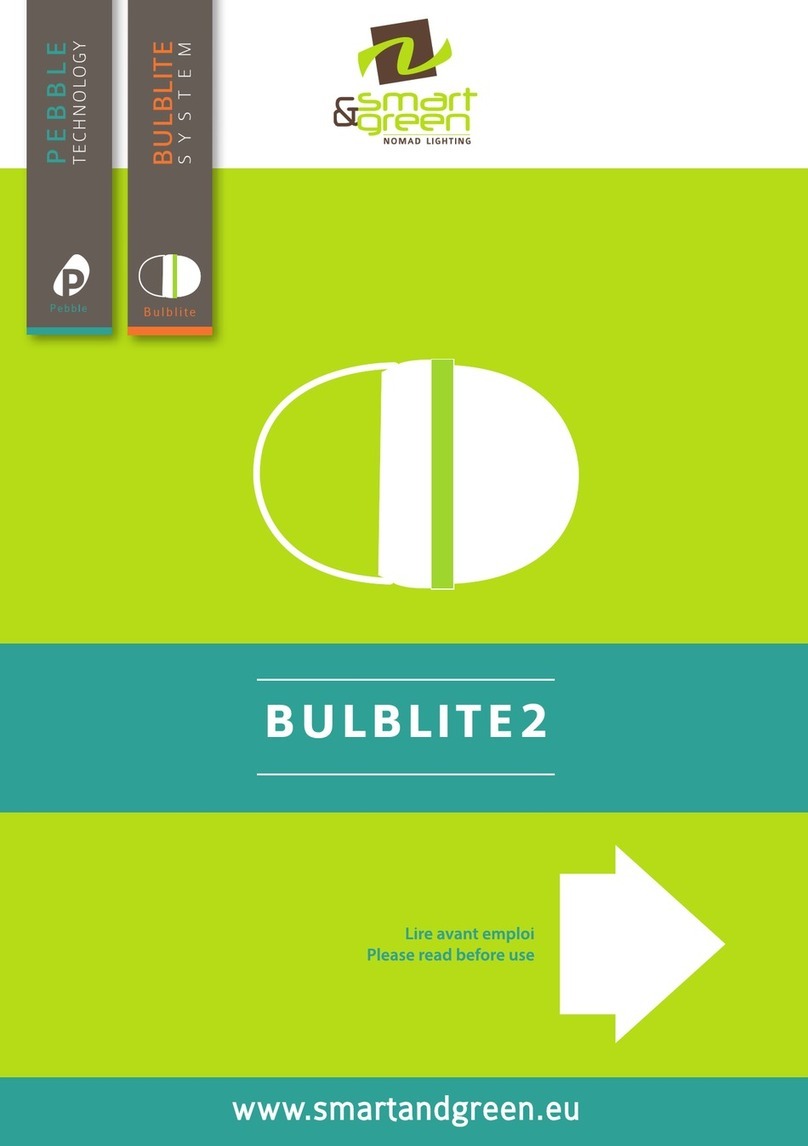smart & green bulbLITE2 User manual