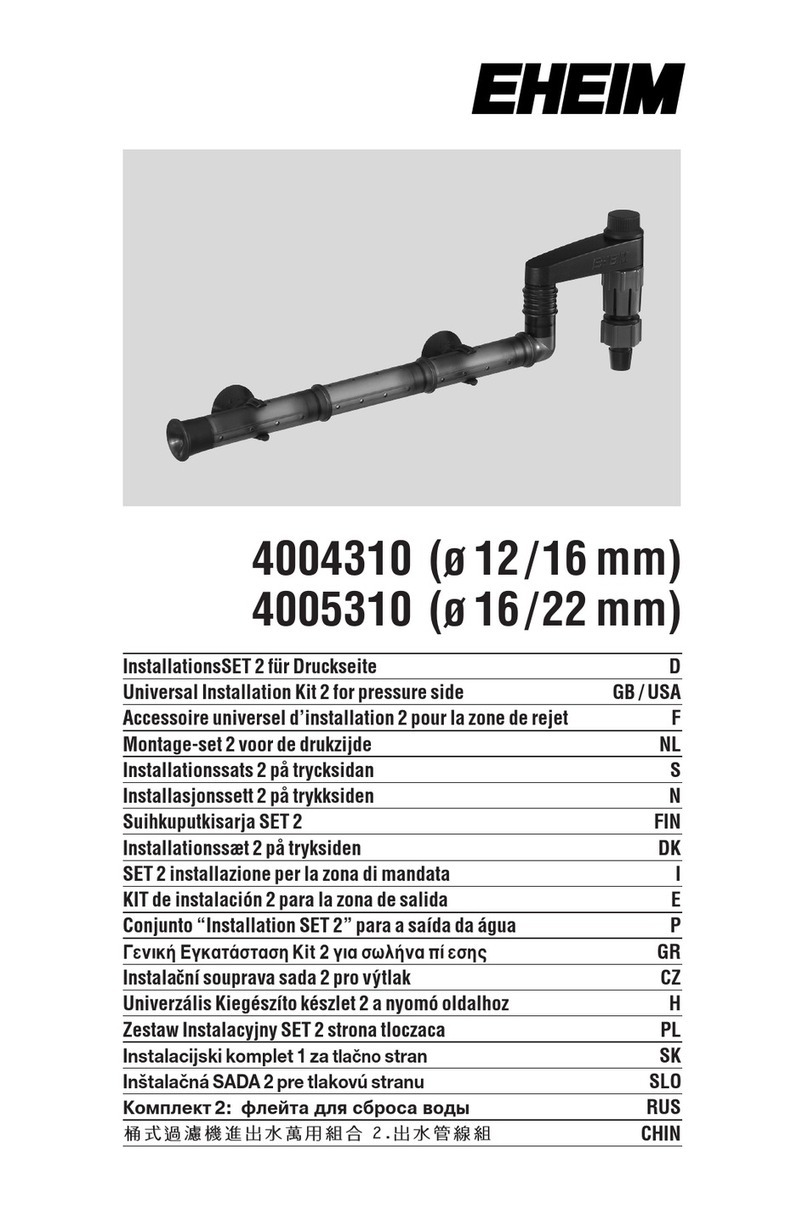 EHEIM Universal Installation Kit 2 manual
