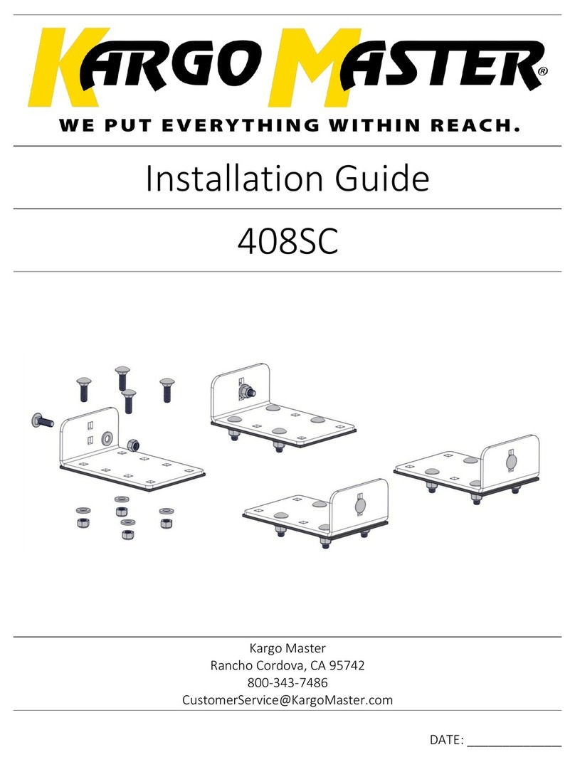 Kargo Master 408SC installation guide