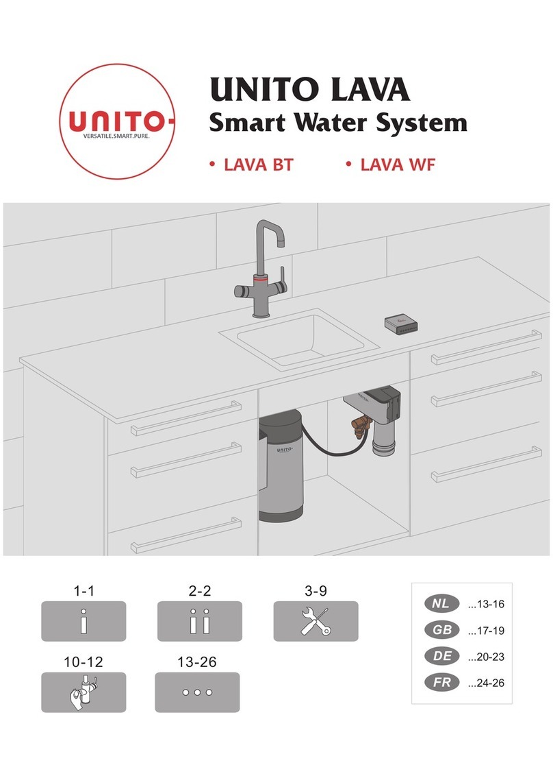 Unito LAVA BT Installation and user manual