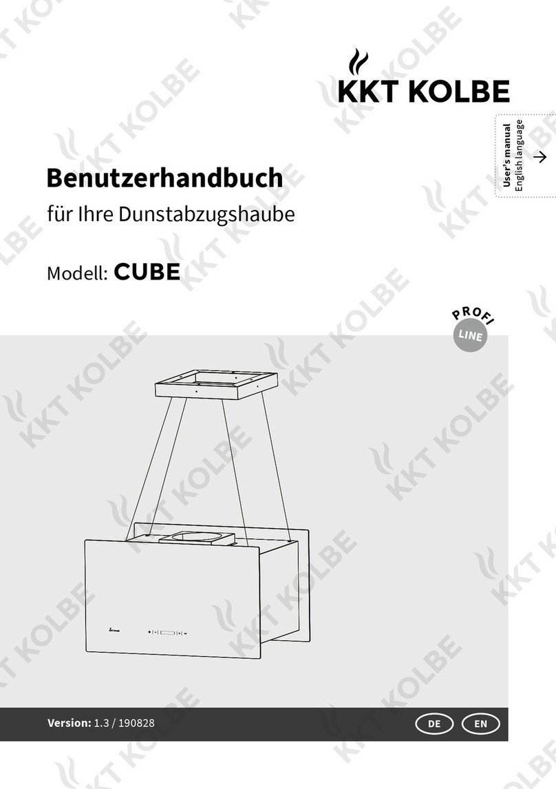 KKT KOLBE Cube user manual
