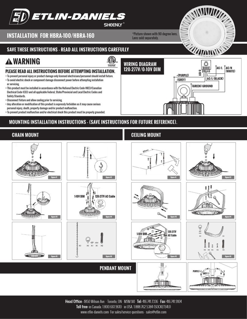 Eltin-Daniels HBRA-100 installation manual