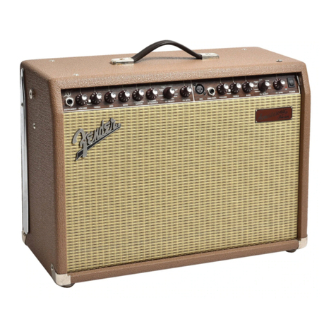 Fender Acoustasonic Junior User manual