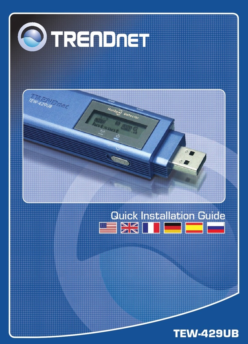 TRENDnet TEW-429UB User manual