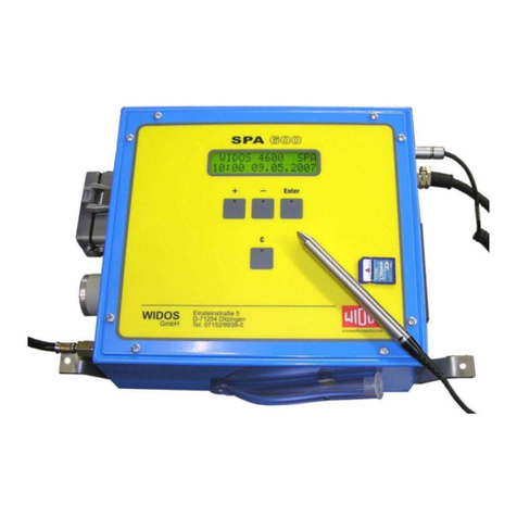 widos SPA 600 User manual