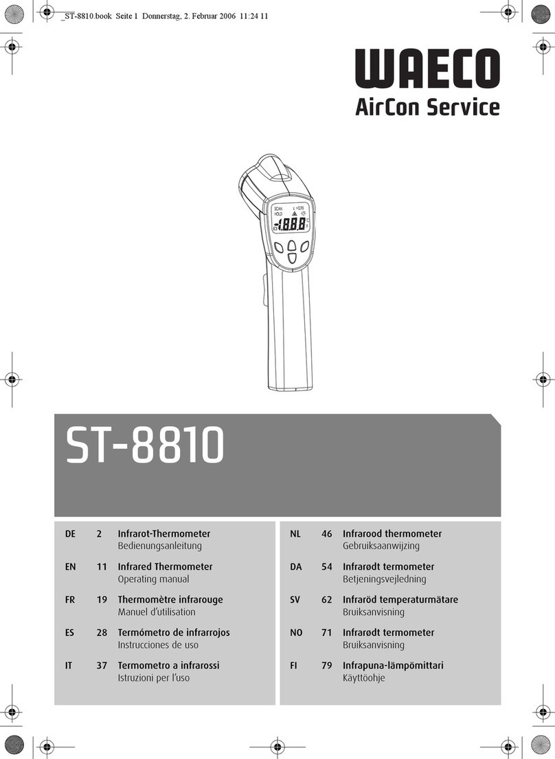 Waeco Airton Service ST-8810 operating manual