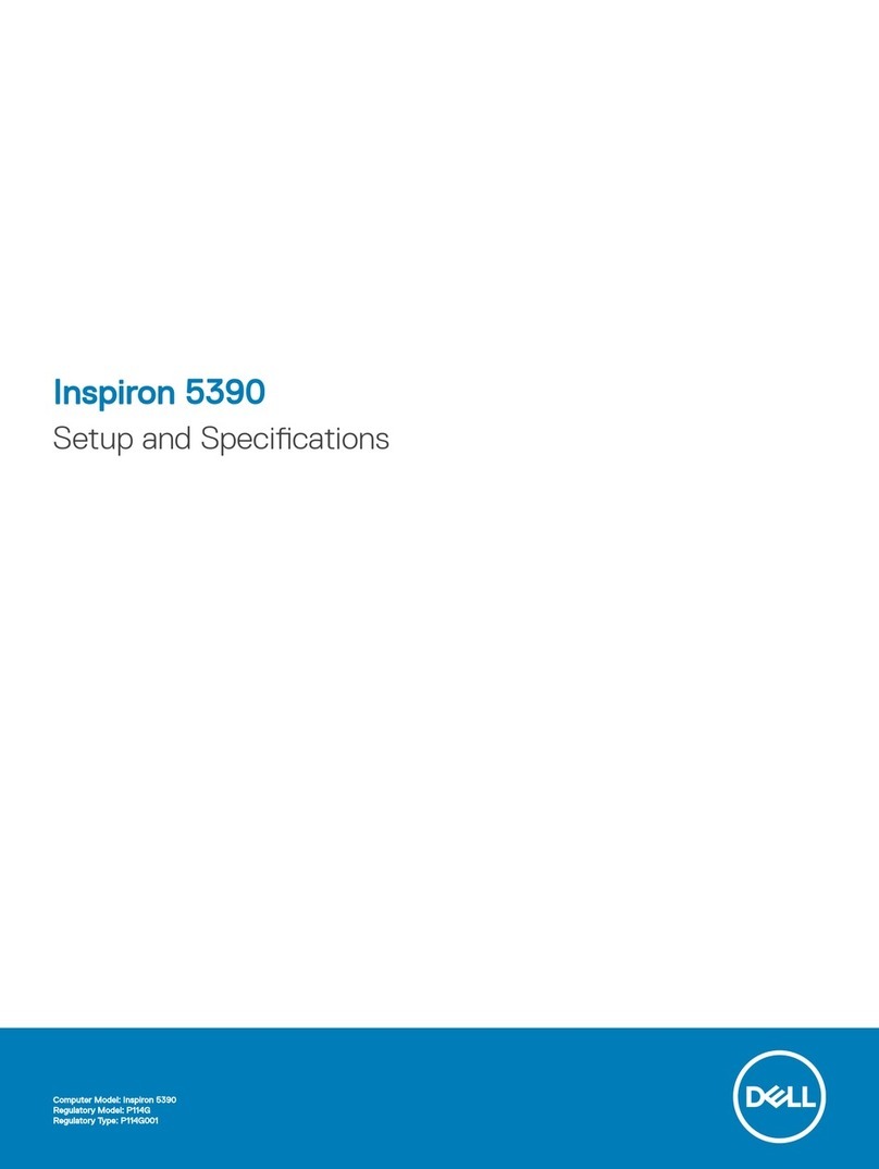 Dell Inspiron 5390 Operation and maintenance manual