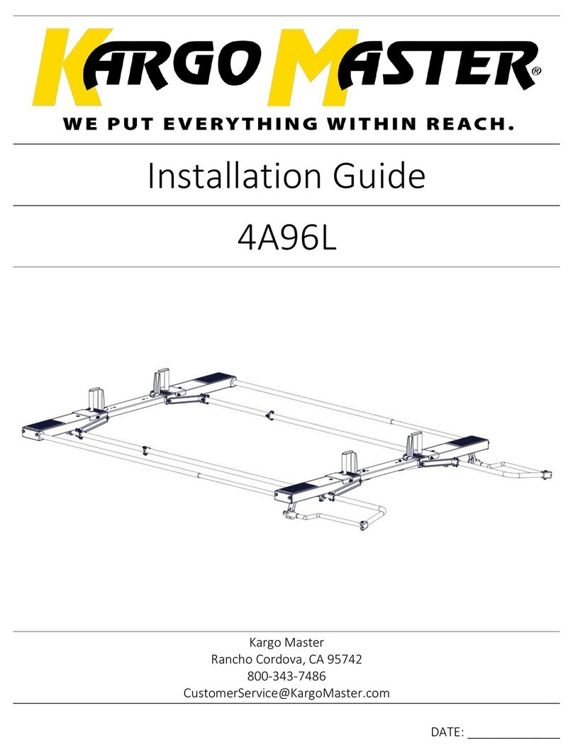 Kargo Master 4A96L installation guide