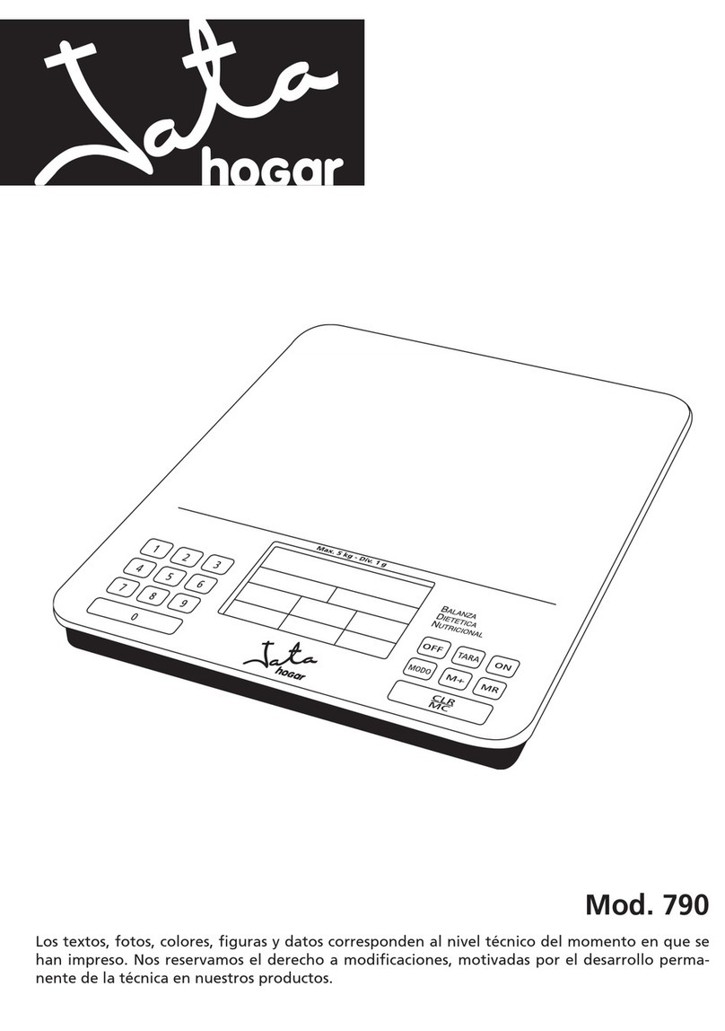Jata hogar 790 Instructions of use