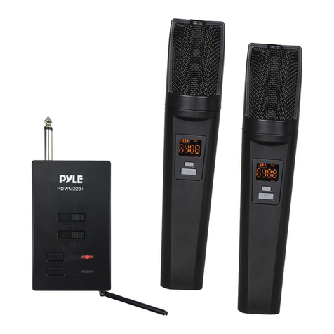 Pyle PDWM2234 user manual