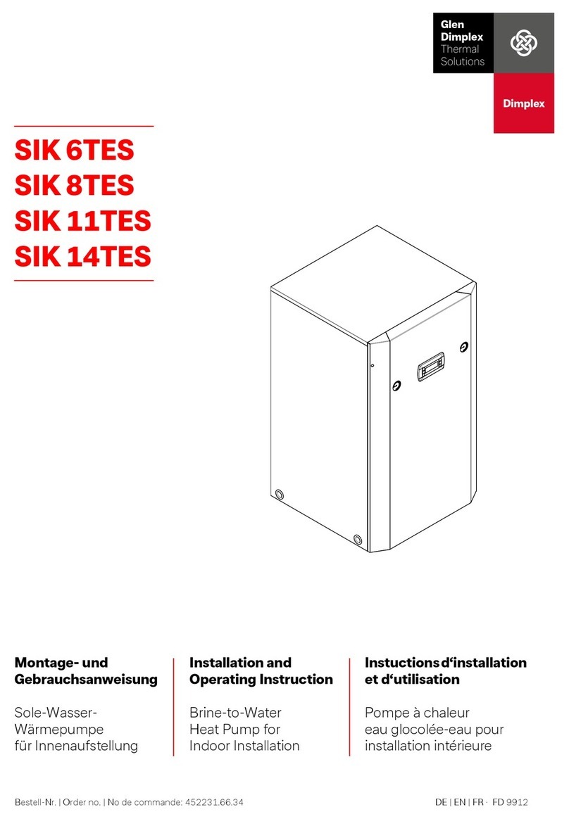 Dimplex SIK 6 TES User guide