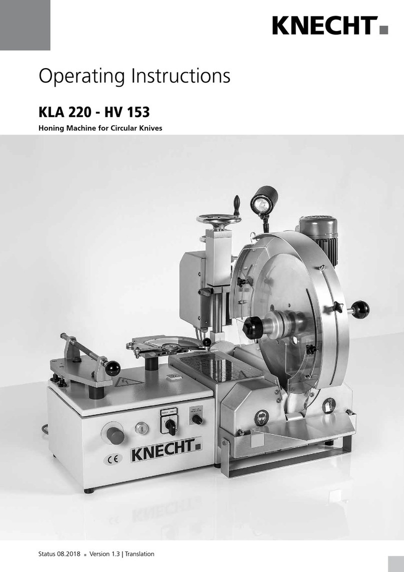 KNECHT KLA 220 operating instructions