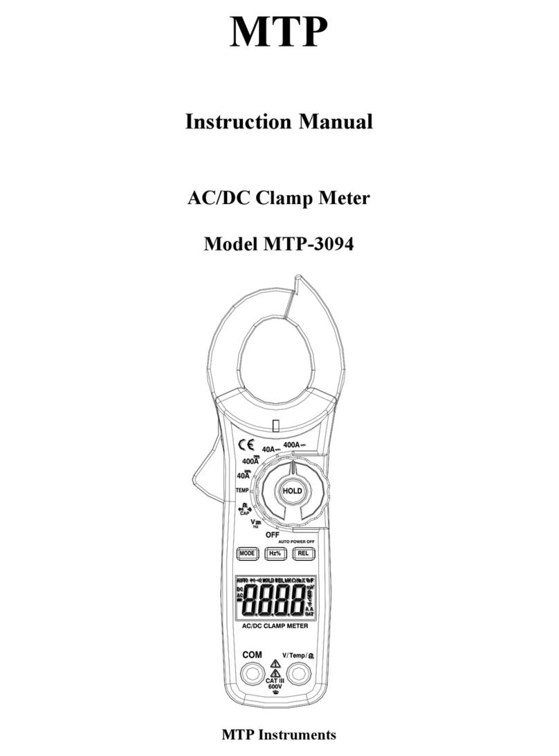 MTP MTP-3094 instruction manual