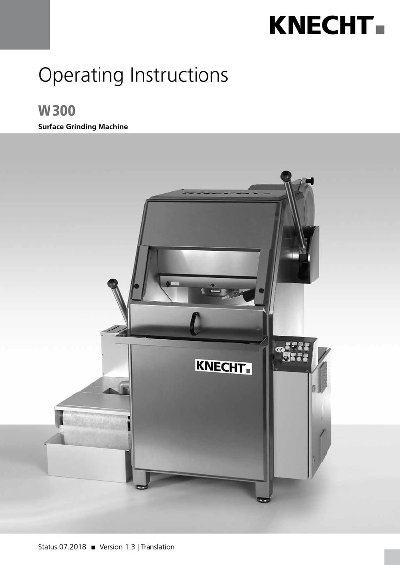 KNECHT W 300 operating instructions