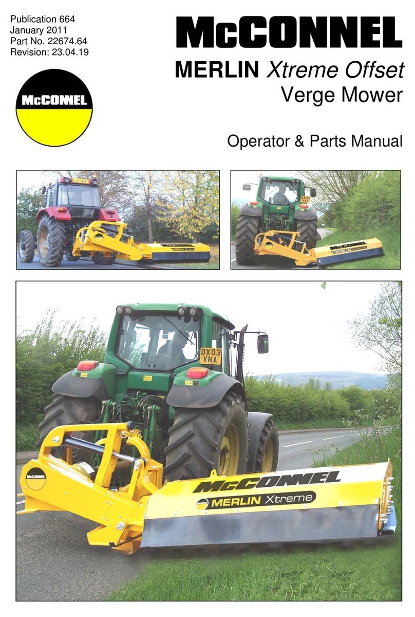 McConnel MERLIN Xtreme Offset Programming manual