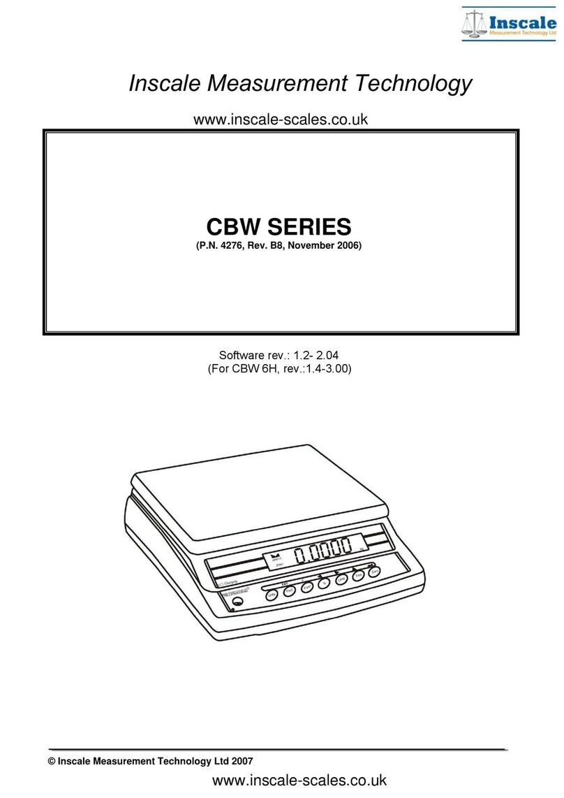 Adam Equipment CBW Series manual