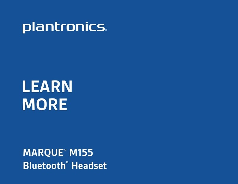 Plantronics Marque M155 manual