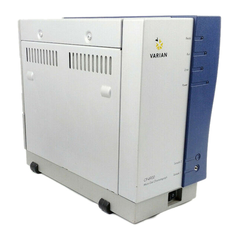 Varian Micro-GC 490-GC User manual