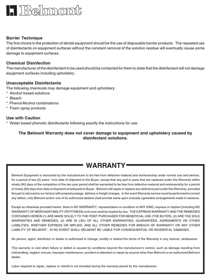 Belmont BDS-2564 manual