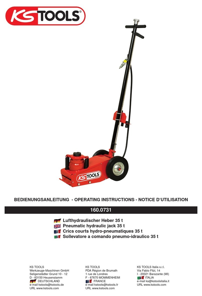 KS Tools 160.0731 operating instructions