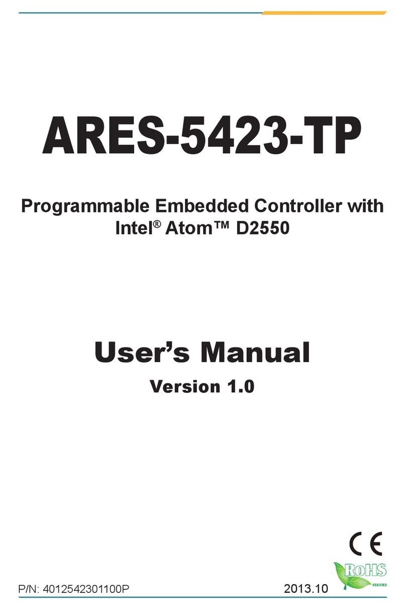 Arbor Technology ARES-5423-TP user manual