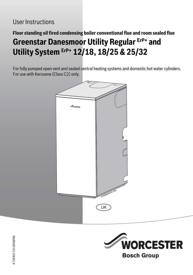 Worcester Greenstar Danesmoor Utility Regular ErP+... User instructions Worcester Greenstar Danesmoor Utility Regular ErP+... User instructions