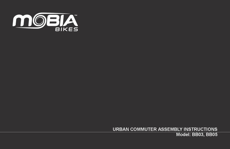 MOBIA BIKES URBAN COMMUTER BB03 2019 Assembly instructions