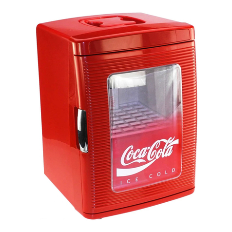 Coca-Cola Mini Fridge 25 User manual