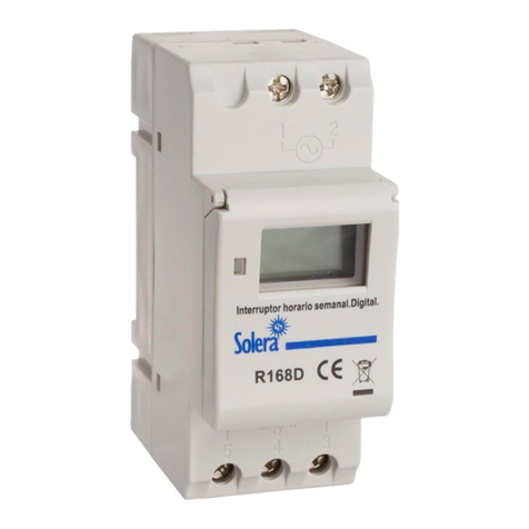 Solera R168D User manual
