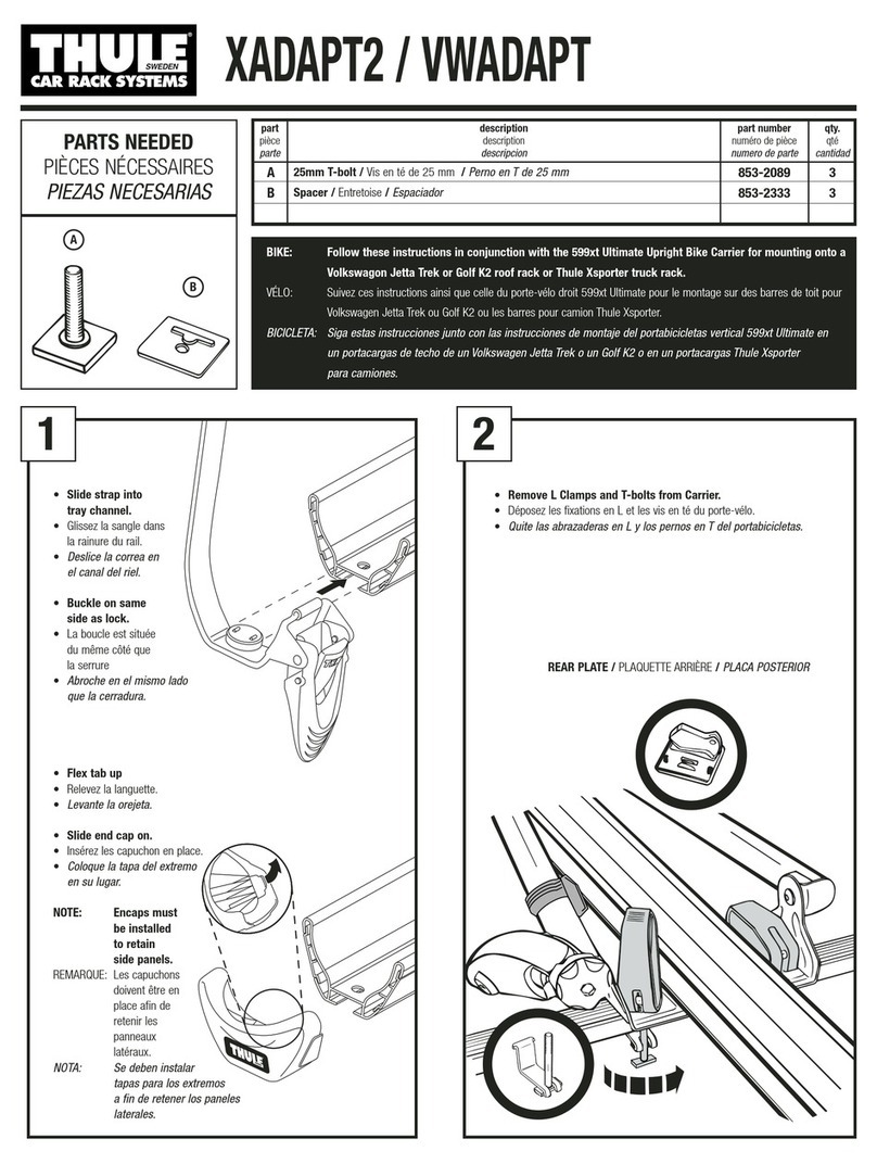 Thule XADAPT2 User manual