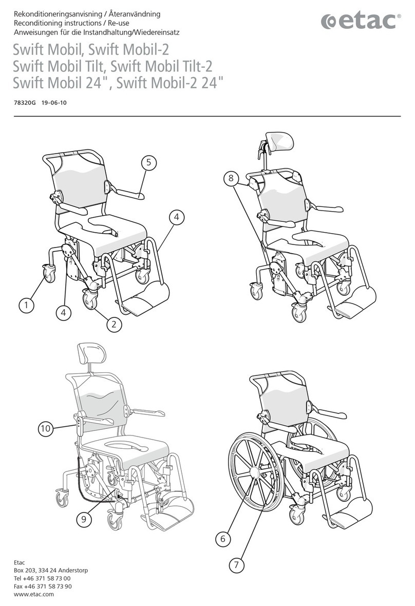 Etac Swift Mobil Instructions for use
