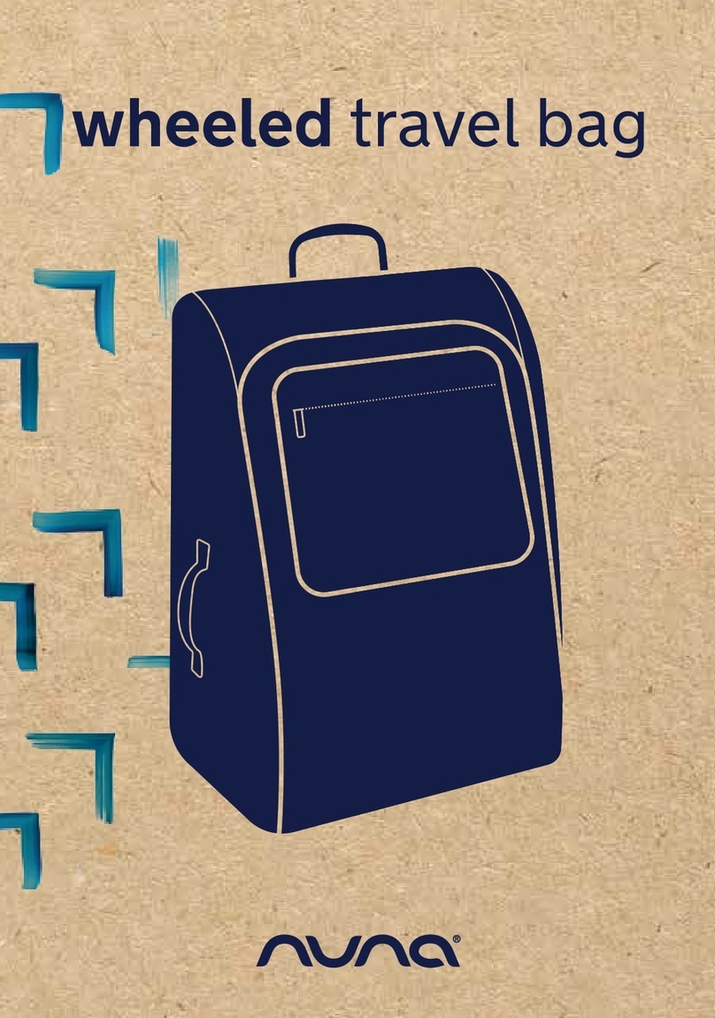 Nuna Wheeled Travael Bag user manual