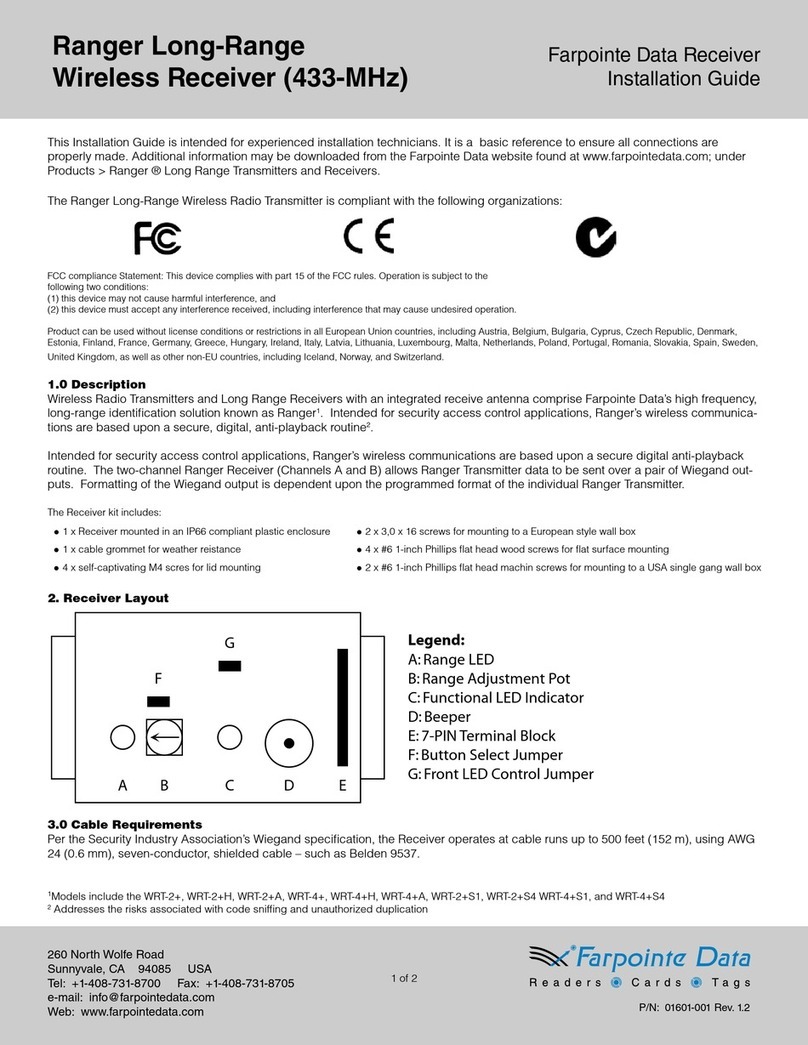 Farpointe Data Ranger Long-Range installation guide