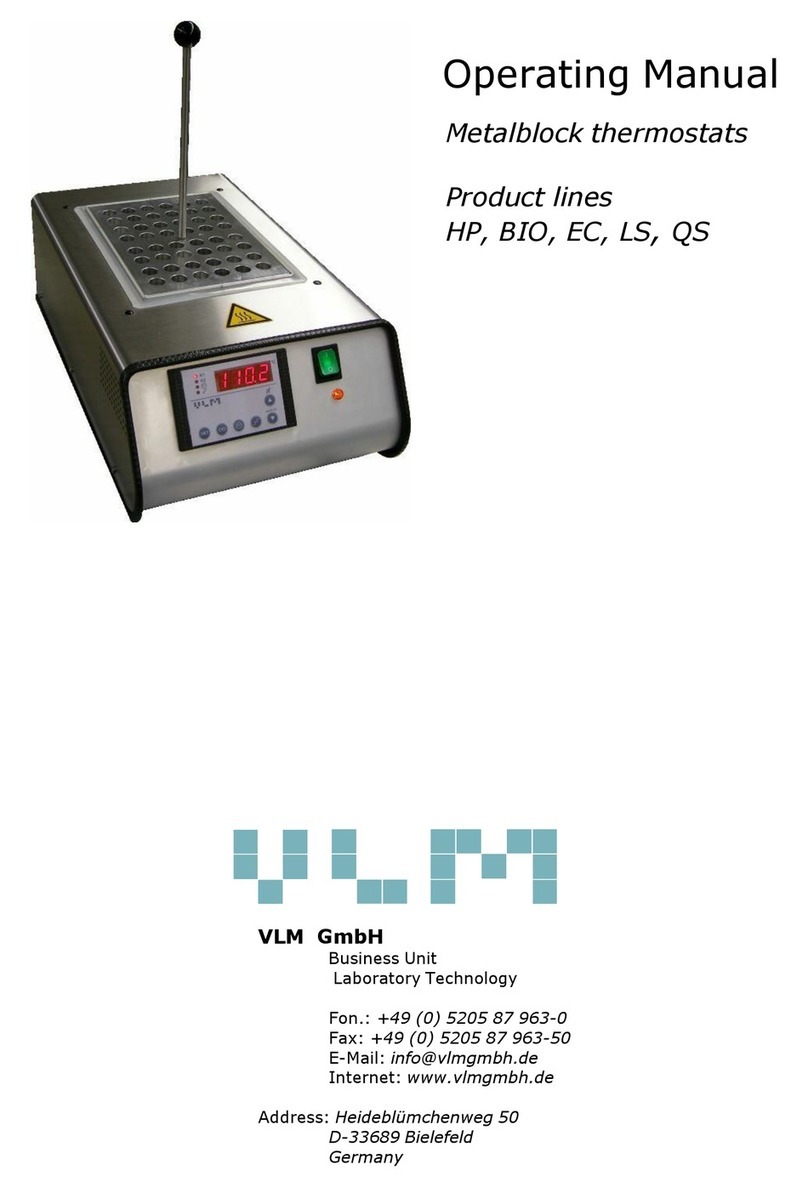 VLM HP-2F operating manual