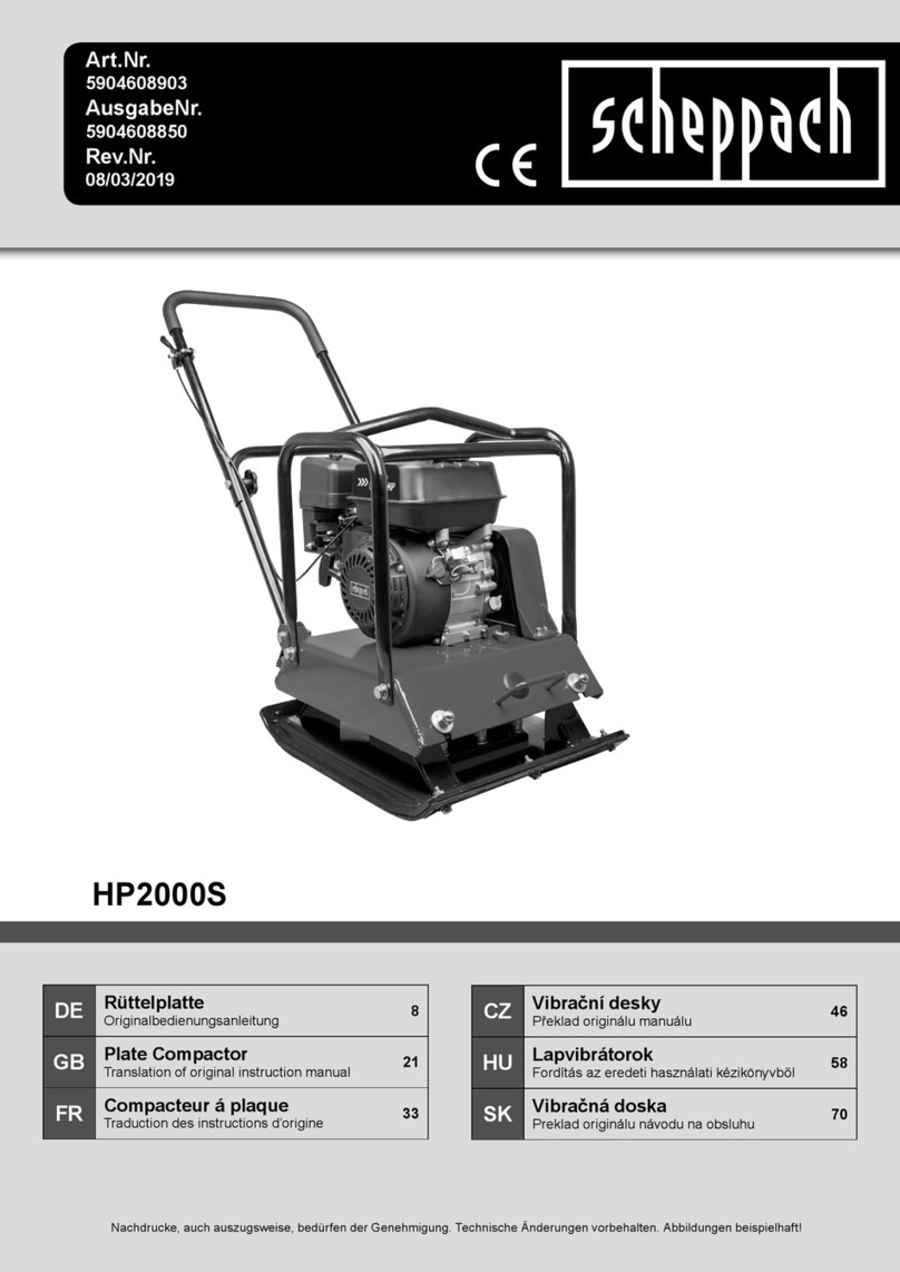 Scheppach HP2000S manual