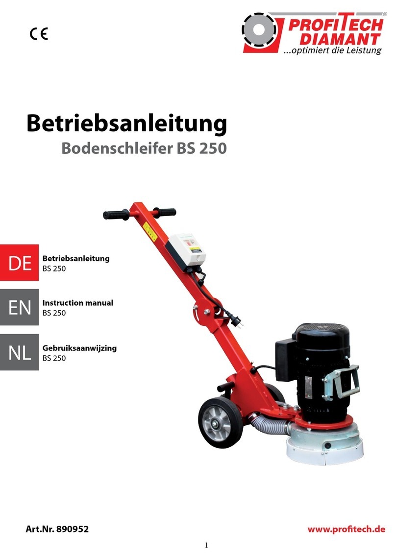 Profitech Diamant BS 250 User manual
