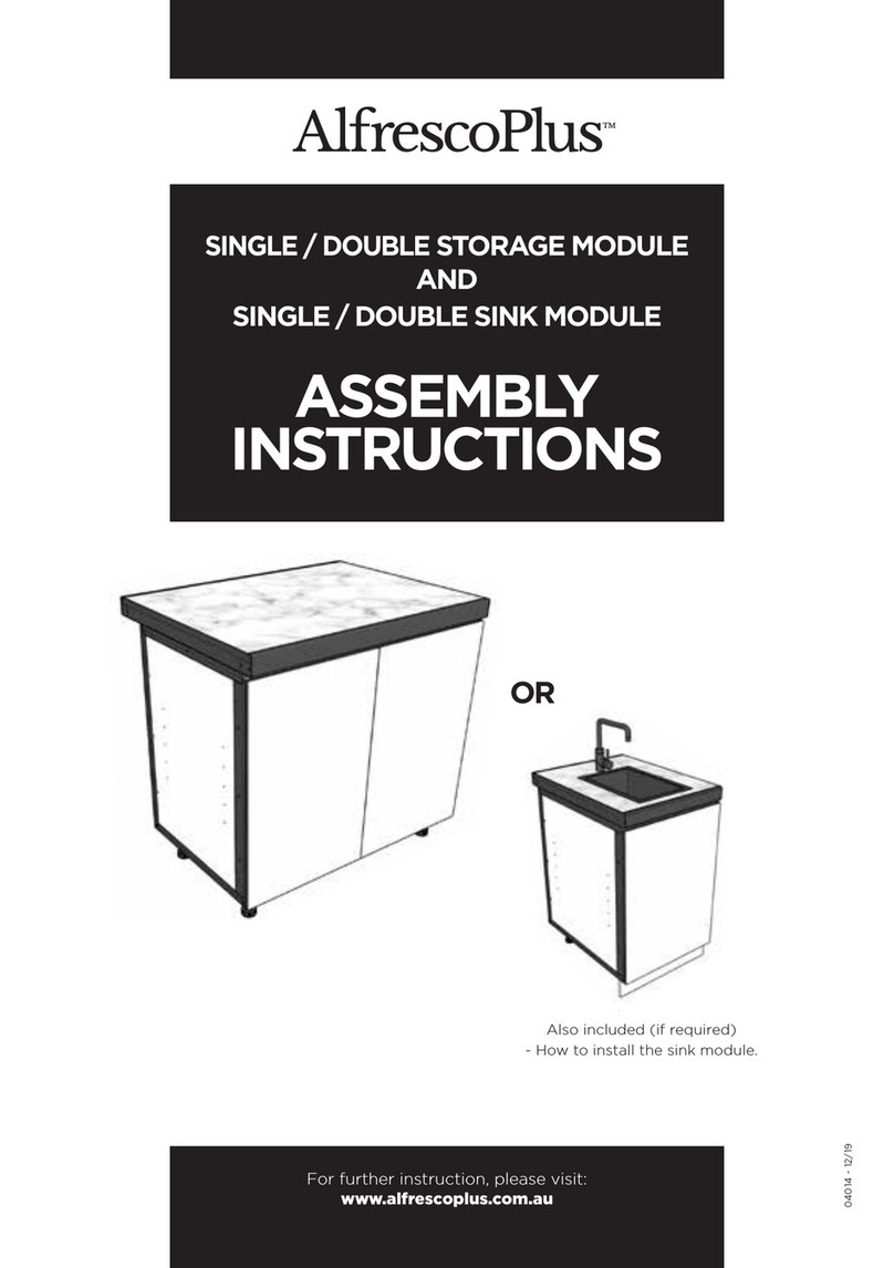 AlfrescoPlus SINGLE Assembly instructions