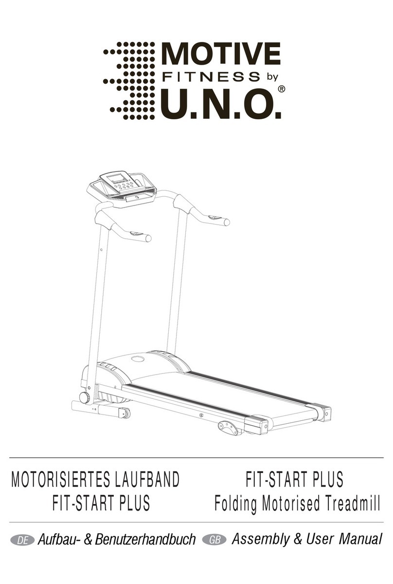 U.N.O MOTIVE FITNESS FIT-START PLUS Assembly & user manual